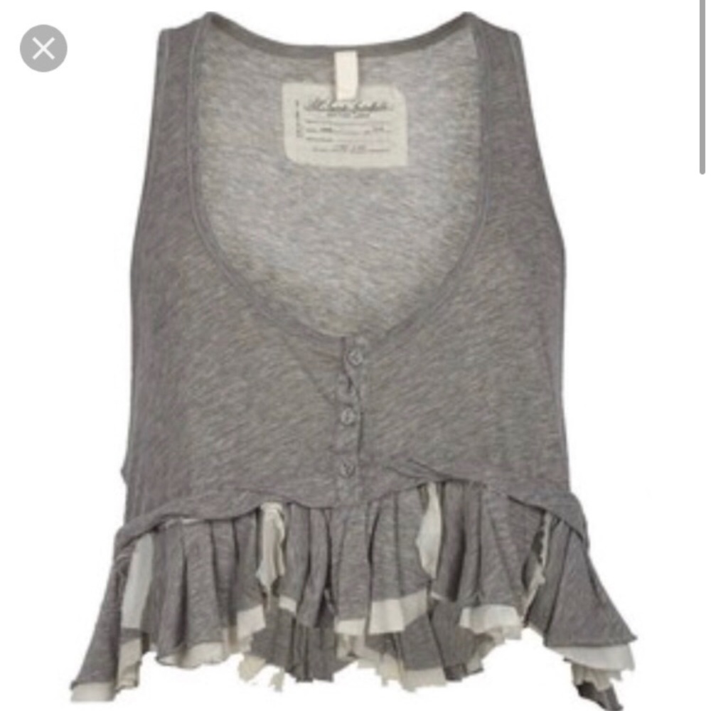 nwt All Saints cotton layering Milla vest 6